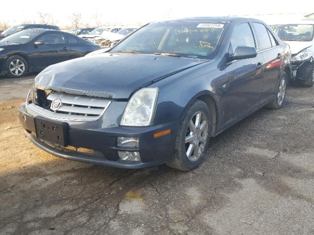 1G6DW677470194292 - 2007 CADILLAC STS GRAY photo 2