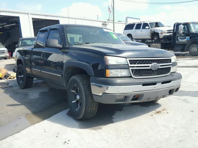 1GCEK19B46Z270640 - 2006 CHEVROLET SILVERADO BLACK photo 1