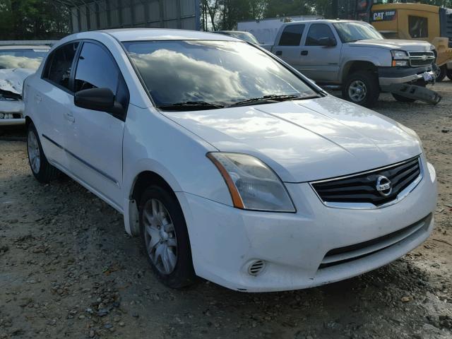 3N1AB6AP9BL692507 - 2011 NISSAN SENTRA 2.0 WHITE photo 1