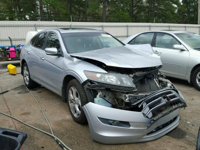 5J6TF1H58AL011694 - 2010 HONDA ACCORD CRO SILVER photo 1