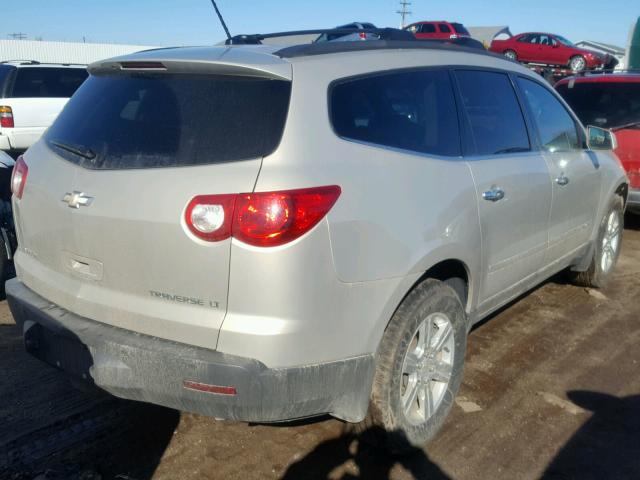 1GNER23D99S168248 - 2009 CHEVROLET TRAVERSE L GOLD photo 4