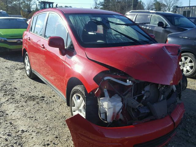 3N1BC1CP6AL366910 - 2010 NISSAN VERSA S RED photo 1