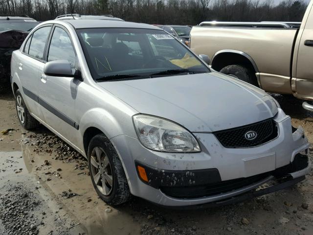 KNADE223996460321 - 2009 KIA RIO BASE SILVER photo 1