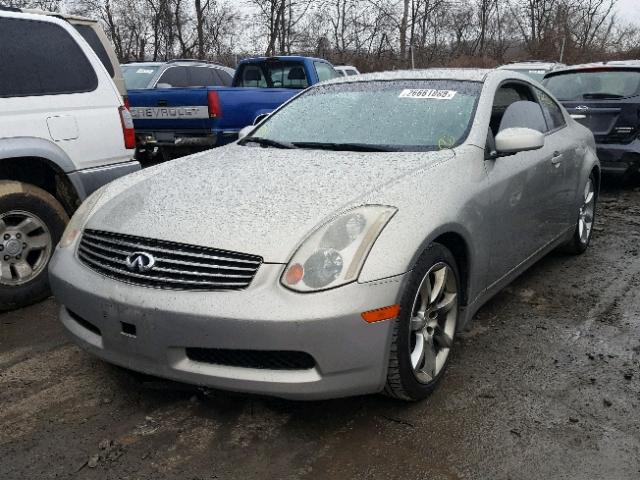 JNKCV54E13M213925 - 2003 INFINITI G35 SILVER photo 2