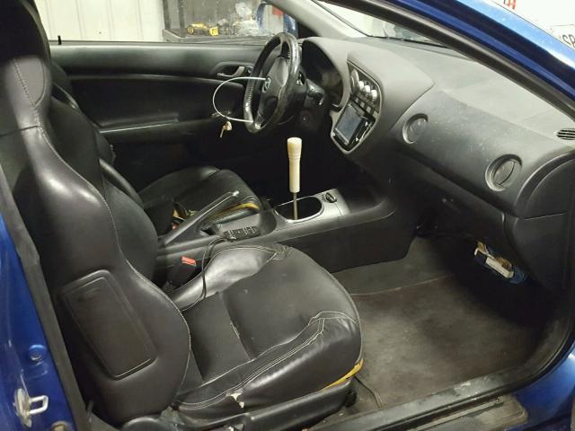 JH4DC530X5S009834 - 2005 ACURA RSX TYPE-S BLUE photo 5