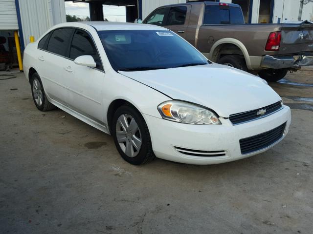 2G1WA5EK8B1239990 - 2011 CHEVROLET IMPALA LS WHITE photo 1