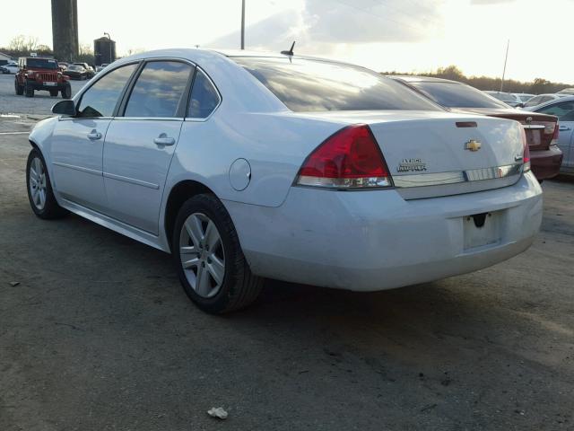 2G1WA5EK8B1239990 - 2011 CHEVROLET IMPALA LS WHITE photo 3