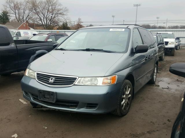 2HKRL18511H556567 - 2001 HONDA ODYSSEY LX GRAY photo 2