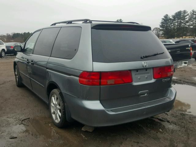 2HKRL18511H556567 - 2001 HONDA ODYSSEY LX GRAY photo 3