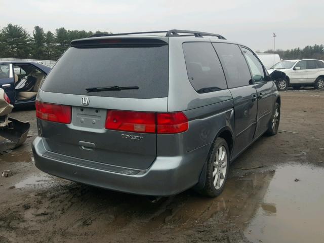 2HKRL18511H556567 - 2001 HONDA ODYSSEY LX GRAY photo 4