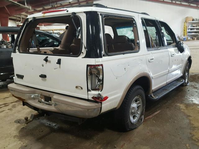 1FMPU18L7XLB01192 - 1999 FORD EXPEDITION WHITE photo 4