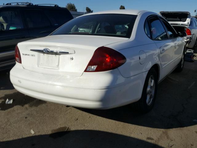 1FAFP55203A182106 - 2003 FORD TAURUS SES WHITE photo 4