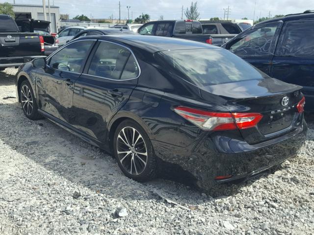 JTNB11HK5J3021634 - 2018 TOYOTA CAMRY L BLACK photo 3