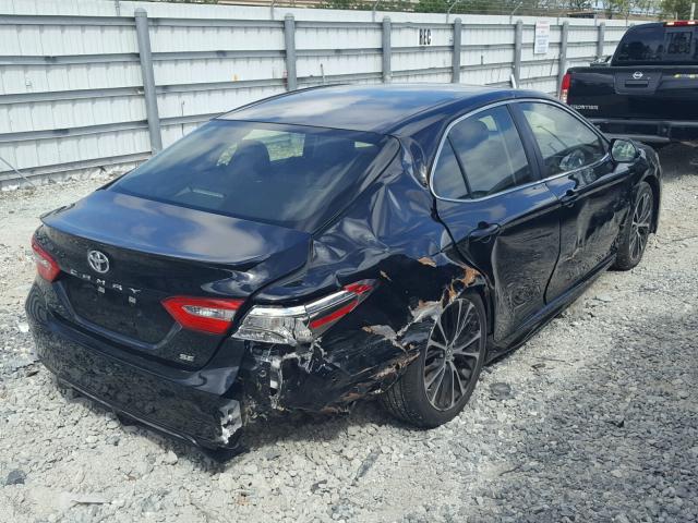 JTNB11HK5J3021634 - 2018 TOYOTA CAMRY L BLACK photo 4