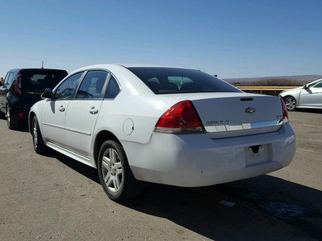 2G1WG5EK4B1201753 - 2011 CHEVROLET IMPALA LT WHITE photo 3