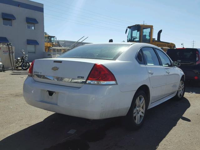 2G1WG5EK4B1201753 - 2011 CHEVROLET IMPALA LT WHITE photo 4