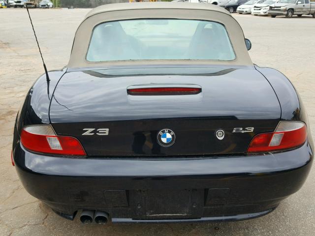 4USCH9344YLF85262 - 2000 BMW Z3 2.3 BLACK photo 6