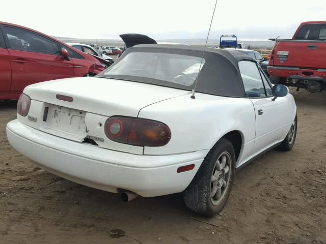 JM1NA3513M1218648 - 1991 MAZDA MX-5 MIATA WHITE photo 4