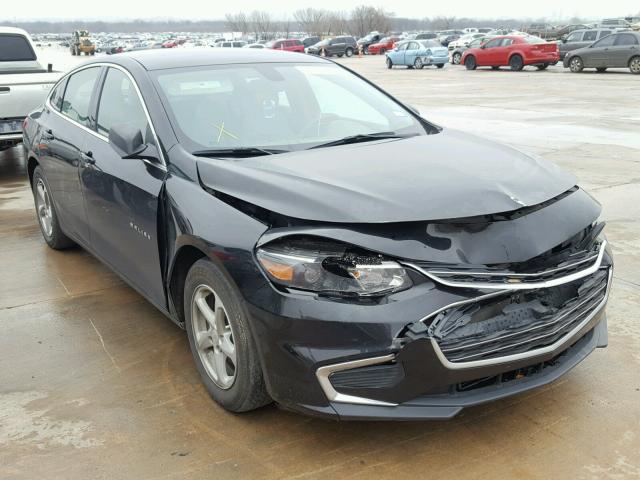 1G1ZB5ST7GF359853 - 2016 CHEVROLET MALIBU LS BLACK photo 1