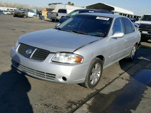 3N1CB51D55L526210 - 2005 NISSAN SENTRA 1.8 SILVER photo 2