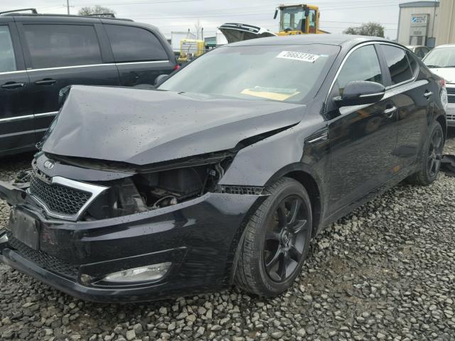 5XXGM4A75DG148378 - 2013 KIA OPTIMA LX BLACK photo 2