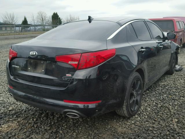 5XXGM4A75DG148378 - 2013 KIA OPTIMA LX BLACK photo 4