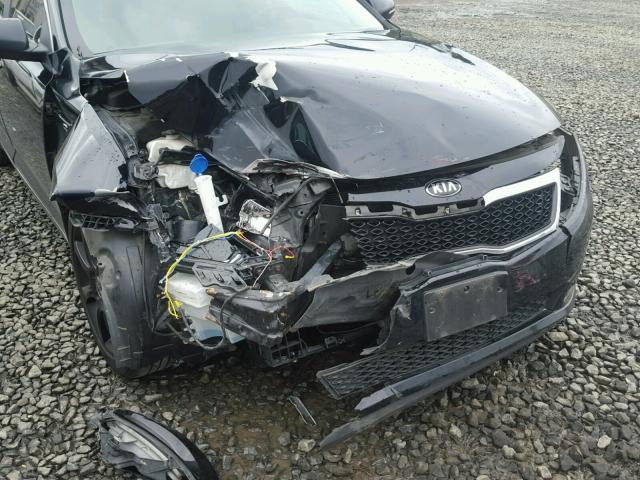 5XXGM4A75DG148378 - 2013 KIA OPTIMA LX BLACK photo 9