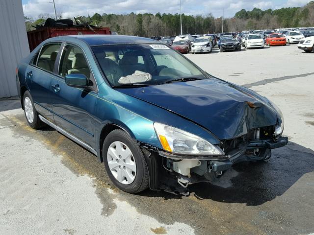 1HGCM563X3A009739 - 2003 HONDA ACCORD LX GREEN photo 1