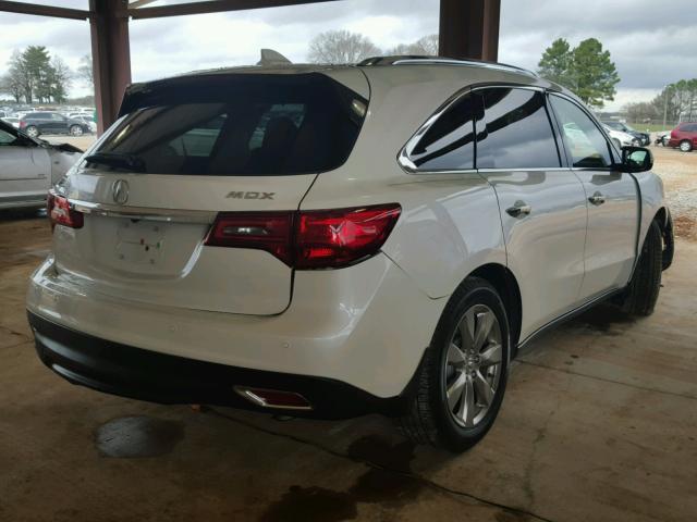 5FRYD3H87FB002243 - 2015 ACURA MDX ADVANC 白色 照片 4