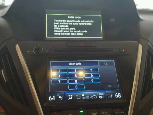 5FRYD3H87FB002243 - 2015 ACURA MDX ADVANC 白色 照片 9