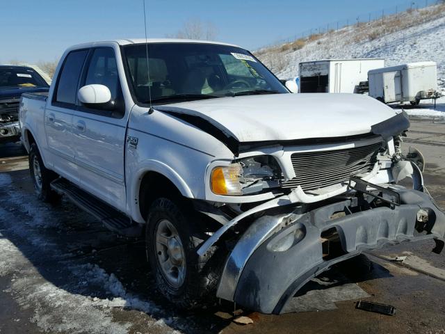 1FTRW08L81KE01368 - 2001 FORD F150 SUPER WHITE photo 1