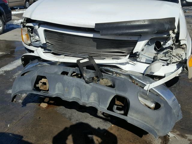 1FTRW08L81KE01368 - 2001 FORD F150 SUPER WHITE photo 10