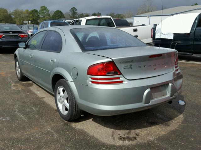 1B3EL46X96N111863 - 2006 DODGE STRATUS SX TEAL photo 3