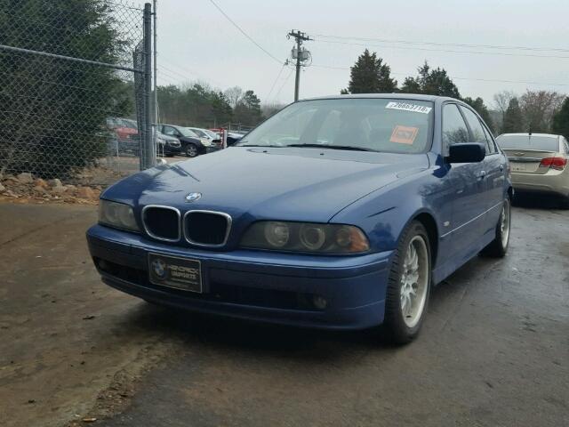 WBADT53401CE90637 - 2001 BMW 530 I BLUE photo 2