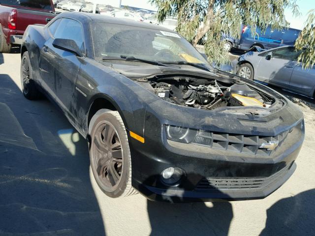 2G1FK1EJ6A9142509 - 2010 CHEVROLET CAMARO SS BLACK photo 1