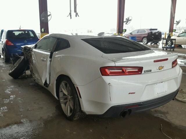 1G1FD1RS4H0166552 - 2017 CHEVROLET CAMARO LT WHITE photo 3