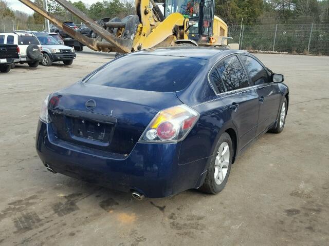 1N4AL21E98C235711 - 2008 NISSAN ALTIMA 2.5 BLUE photo 4