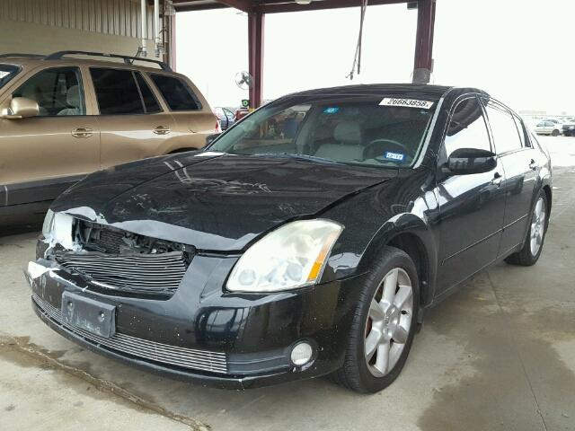 1N4BA41E36C844179 - 2006 NISSAN MAXIMA SE BLACK photo 2