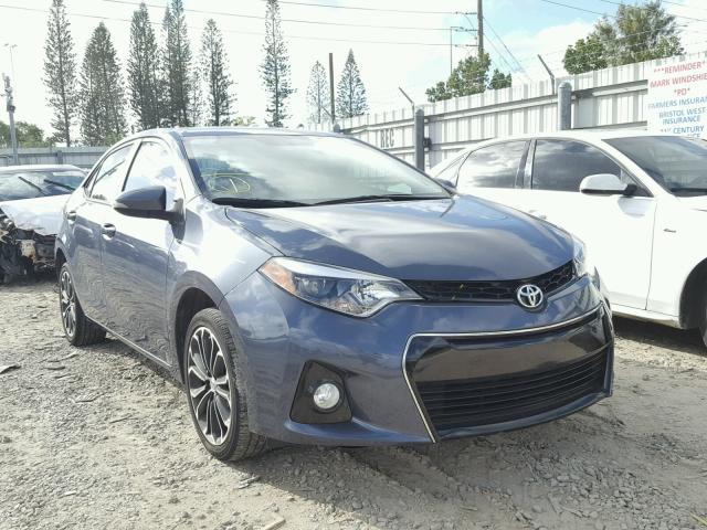 5YFBURHE6GP473919 - 2016 TOYOTA COROLLA L GRAY photo 1