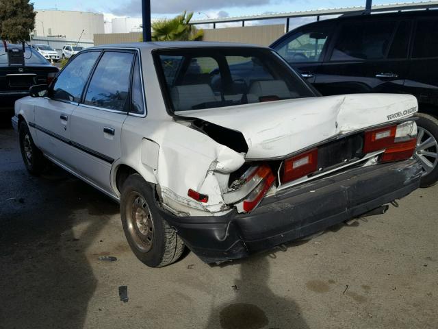 JT2SV21E8K3370736 - 1989 TOYOTA CAMRY DLX WHITE photo 3