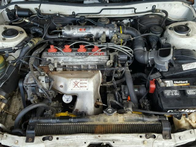 JT2SV21E8K3370736 - 1989 TOYOTA CAMRY DLX WHITE photo 7