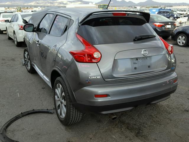 JN8AF5MR0CT107050 - 2012 NISSAN JUKE S GRAY photo 3