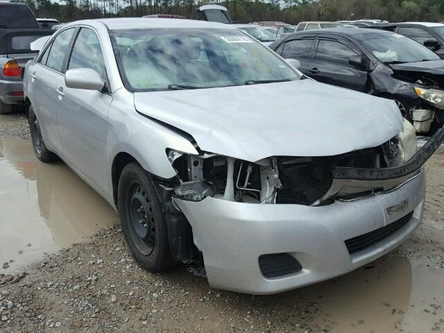 4T1BF3EK6BU131217 - 2011 TOYOTA CAMRY BASE SILVER photo 1