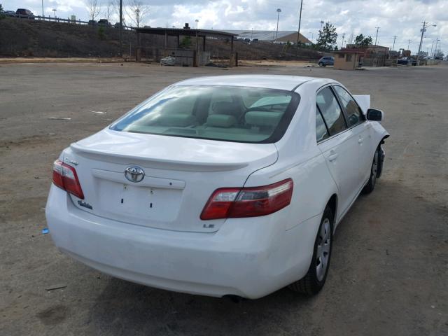 4T1BE46K47U675195 - 2007 TOYOTA CAMRY NEW WHITE photo 4