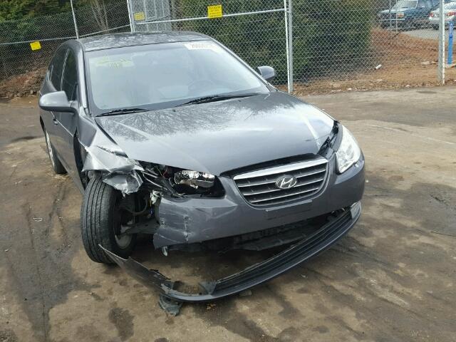 KMHDU46D98U514081 - 2008 HYUNDAI ELANTRA GL GRAY photo 1