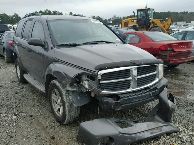 1D4HD48N94F164349 - 2004 DODGE DURANGO SL GRAY photo 1