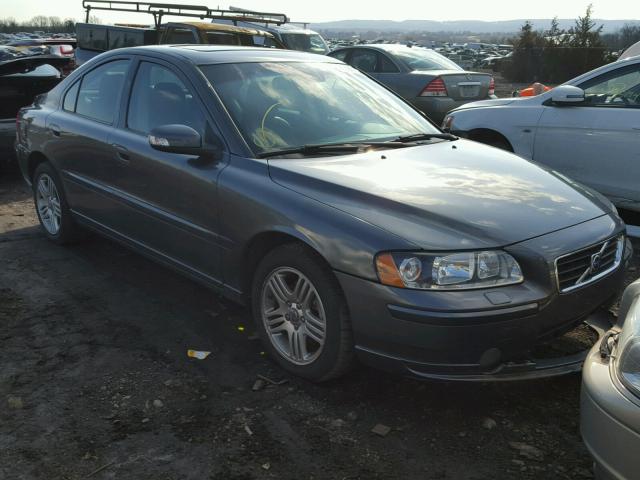 YV1RS592272641565 - 2007 VOLVO S60 2.5T CHARCOAL photo 1