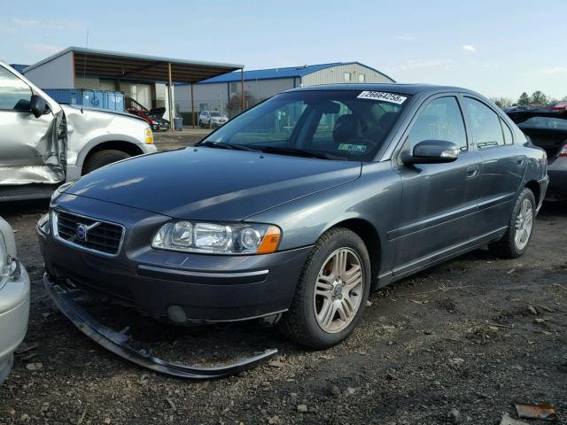 YV1RS592272641565 - 2007 VOLVO S60 2.5T CHARCOAL photo 2