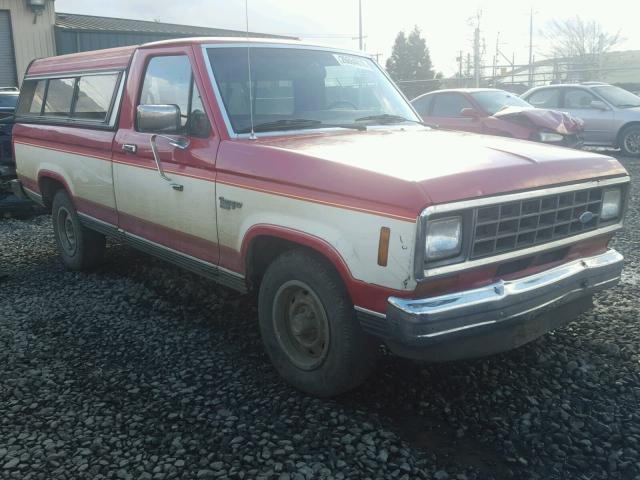 1FTCR10S3DUC02789 - 1983 FORD RANGER RED photo 1