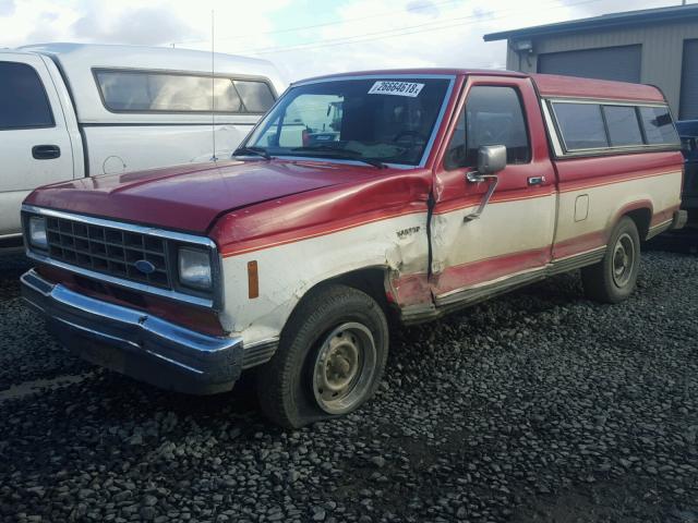 1FTCR10S3DUC02789 - 1983 FORD RANGER RED photo 2